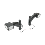 Σετ Τριπλά Πλευρικά Φώτα Θέσης 6 Led 12V - 24V Κόκκινο / Λευκό / Κίτρινα 140mm x 105mm x 35mm IP67