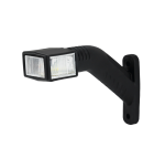 Σετ Τριπλά Πλευρικά Φώτα Θέσης 6 Led 12V - 24V Κόκκινο / Λευκό / Κίτρινα 180mm x 35mm x 10mm IP67
