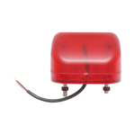 Led Φώτα Πινακίδας 12V / 24V Κόκκινο / Λευκό 3 Led 78.5mm x 50mm x 60mm 1 Τεμάχιο