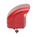 Led Φώτα Πινακίδας 12V / 24V Κόκκινο / Λευκό 3 Led 78.5mm x 50mm x 60mm 1 Τεμάχιο