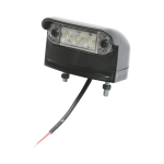 Led Φώτα Πινακίδας 12V / 24V Λευκό 3 Led 78.5mm x 50mm x 60mm 1 Τεμάχιο