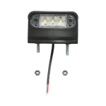 Led Φώτα Πινακίδας 12V / 24V Λευκό 3 Led 78.5mm x 50mm x 60mm 1 Τεμάχιο