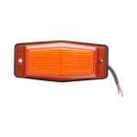 LED Φωτιστικό Σήμανσης με NEON Εφέ 24V Πορτοκαλί 24Led 135mm x 60mm x 40mm 1 Τεμάχιο