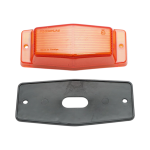 LED Φωτιστικό Σήμανσης με NEON Εφέ 24V Πορτοκαλί 24Led 135mm x 60mm x 40mm 1 Τεμάχιο