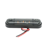 LED Όγκου Φιμέ με 3 LED 12V / 24V IP68 Πορτοκαλί 87mm х 28mm x 13mm
