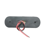 LED Όγκου Φιμέ με 3 LED 12V / 24V IP68 Πορτοκαλί 87mm х 28mm x 13mm