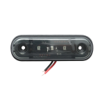 LED Όγκου Φιμέ με 3 LED 12V / 24V IP68 Κόκκινο 87mm х 28mm x 13mm