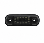LED Όγκου Φιμέ με 12 LED 12V / 24V IP68 Κόκκινο 87mm х 25mm