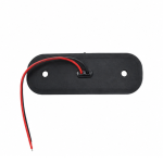 LED Όγκου Φιμέ με 12 LED 12V / 24V IP68 Κόκκινο 87mm х 25mm