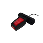 LED Όγκου NEON Κερατάκια Τριπλά 12V / 24V IP67 Πορτοκαλί / Κόκκινό / Κόκκινό 90mm X 102mm