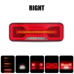 LED Σετ Neon Е-Мark Φανός Οπίσθιος 10V / 30V με 5 Λειτουργίες Tρεχούμενο φλας 285mm X 99mm