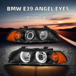 Μπροστινά Φανάρια Angel Eyes για BMW E39 Σειρά 5 1997 - 2000 2τμχ.