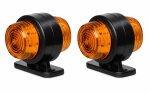 LED Όγκου SMD Κερατάκι 12V / 24V IP66 Πορτοκαλί / Πορτοκαλί 7cm