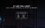 LED Προβολέας - Φανάρι Οπίσθιος DEMMON 9-32 Volt 27W Φρένο / Φλας / Πορείας / Όπισθεν - Λευκό / Πορτοκαλί / Κόκκινο 120mm x 136mm x 43mm IP67 E-mark E9