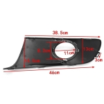 Σέτ Μάσκα για Προβολάκια Ομίχλης για Volkswagen VW CADDY / TOURAN 2010+