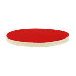 Δίσκος Στίλβωσης από Τσόχα με Λαβή Velcro 125mm x 10mm για Μέταλλο / Γυαλί / Αλουμίνιο και Ξύλο
