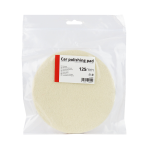 Δίσκος Στίλβωσης από Τσόχα με Λαβή Velcro 125mm x 10mm για Μέταλλο / Γυαλί / Αλουμίνιο και Ξύλο