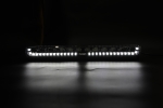 LED Μπάρα Ψυχρό Λευκό 10-30 Volt Υψηλής Ισχύος 125Watt DRL Λευκό / Πορτοκαλί και Φλάς Λάμψη Πορτοκαλί Προειδοποιητικό Φως 47cm IP67