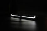 LED Μπάρα Ψυχρό Λευκό 10-30 Volt Υψηλής Ισχύος 125Watt DRL Λευκό / Πορτοκαλί και Φλάς Λάμψη Πορτοκαλί Προειδοποιητικό Φως 47cm IP67