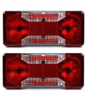 Σετ Φανάρια Πίσω 12V - 24V για Iveco Daily 2006+ 300mm X 130 mm x 80mm E-mark
