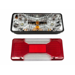 Σετ Φανάρια Πίσω 12V - 24V για Iveco Daily 2006+ 300mm X 130 mm x 80mm E-mark