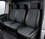 Καλύμματα Για Καθίσματα Transit / Sprinter / Movano / Master / Crafter / Transporter / LT / Boxer / Jumper 2+1 Τεμάχια Δέρμα / Ύφασμα