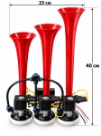 Αεροκόρνα HI-DO Triple Arab 24V 125db