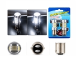 Λαμπτήρας LED BA15D (1157) P21 21SMD 12V / 24V Λευκό 2 Τεμάχια