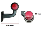 LED Όγκου Κερατάκια 12V / 24V IP67 Κόκκινό / Κίτρινο