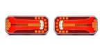 LED Neon Е-Мark Φανός Οπίσθιος 12V / 24V Φρένων - Tρεχούμενο φλας - Όπισθεν - Πορείας