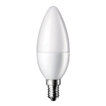 Κεράκι LED E14 6 Watt 230V Λευκό Ημέρας