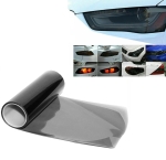 Αυτοκόλλητη Γυαλιστερή Μεμβράνη για Φανάρια Αυτοκινήτου 30cm X 10m σε Μαύρο Χρώμα 1 Τεμάχιο