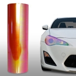 Αυτοκόλλητη Χαμαιλέων Μεμβράνη για Φανάρια Αυτοκινήτου 30cm X 10m σε Πορτοκαλί Χρώμα 1 Τεμάχιο