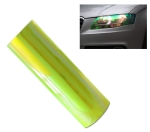Αυτοκόλλητη Χαμαιλέων Φωσφορούχο Μεμβράνη για Φανάρια Αυτοκινήτου 30cm X 10m σε Κίτρινο Χρώμα 1 Τεμάχιο