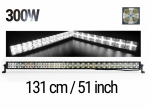 LED Μπάρα CROSS DRL 300 Watt 10-30 Volt DC Ψυχρό Λευκό 131cm