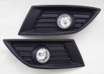 Σέτ Μάσκα και LED Προβολάκια Ομίχλης για OPEL CORSA C 2004-2006