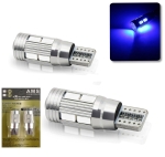 Σετ T10 LED Can Bus 10 SMD 5630 12V Μπλέ 2 Τεμάχια