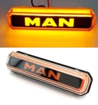 Πλαϊνό Φως Όγκου LED 12V - 24V MAN Πορτοκαλί IP67