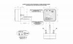 LED Φανάρι Φρένων 67mm 12V / 24V Κόκκινο 4 LED